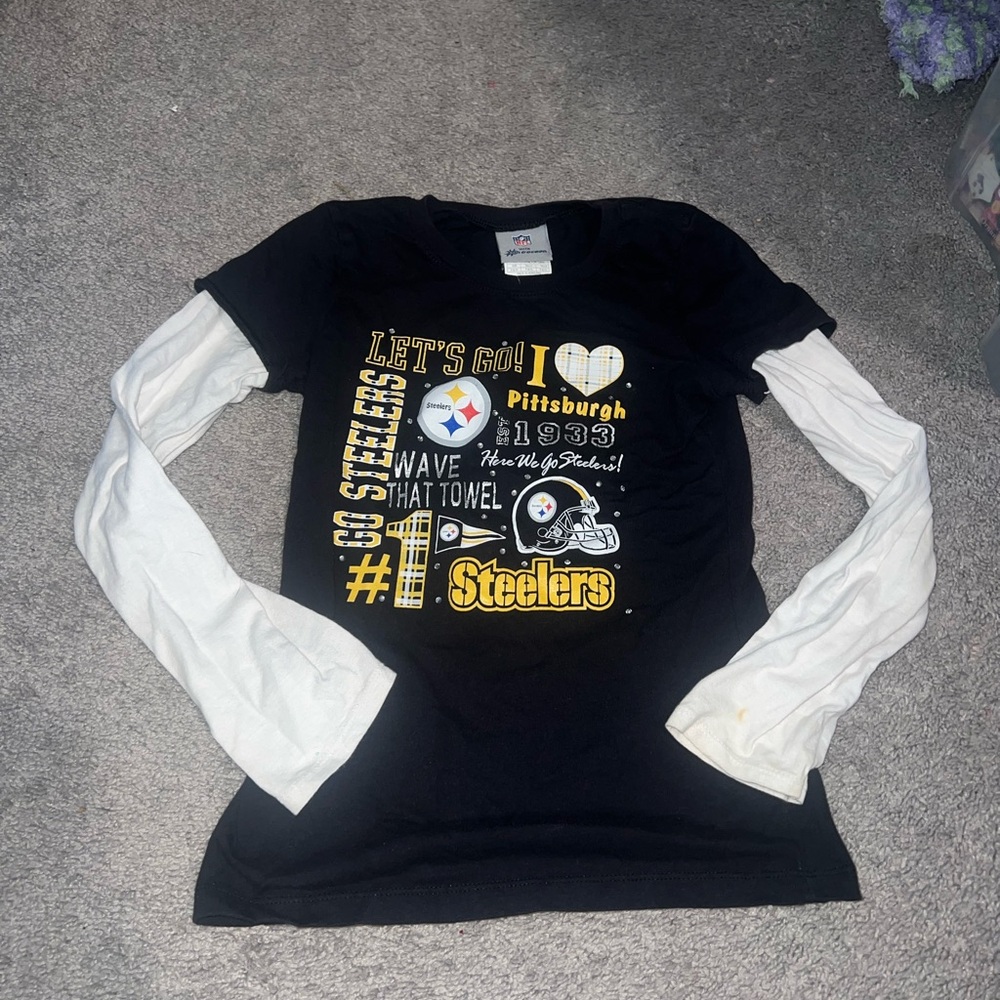 NFL Pittsburgh Steelers Kids Y2K Style Shirt